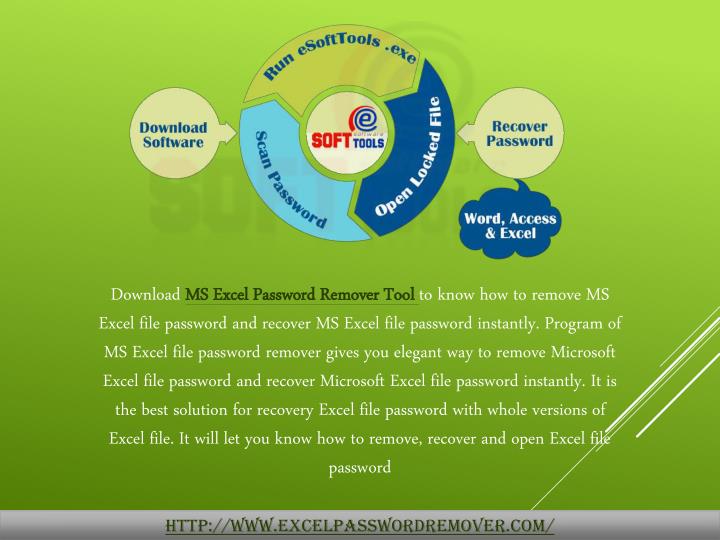 ms excel password recovery tool
